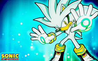 Cartoon sonic hedgehog blue background - sonic free wallpaper for desktop