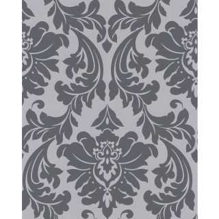 Gray white flower pattern wallpaper - grey background free wallpaper for tablet