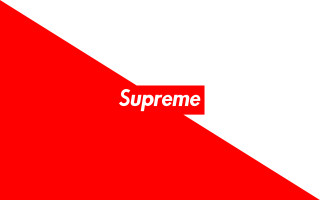Red white background supreme stripe - supreme free wallpaper for desktop