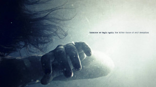 Person hand water quote above - a quote above them free wallpaper