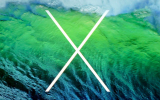 Crossed sticks water wave green - stick free wallpaper
