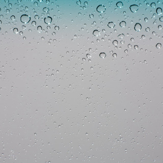 Window water drops blue sky 7 - free rain wallpaper for tablet