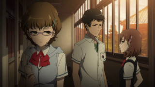 Group people hallway glasses red - one person free wallpaper