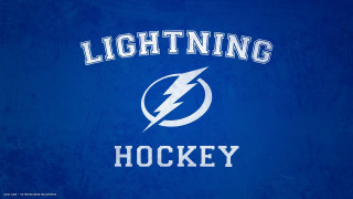 Blue lightning hockey jersey logo - free light wallpaper