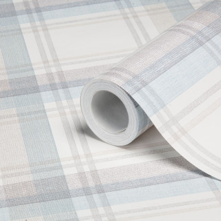 White blue plaid wallpaper tape - a roll of tape free wallpaper