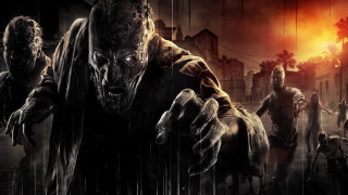 Zombies city night orange light - a group of zombies free wallpaper