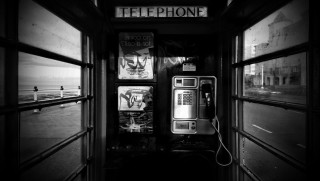 Telephone booth wall ground telephone - digital photography free wallpaper for desktop