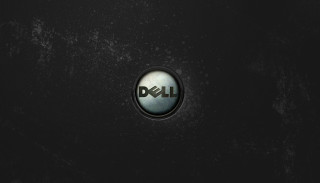 Dell logo black surface dark - a dell logo free wallpaper