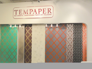 Temper wall sign colored wallpapers - paper texture free wallpaper