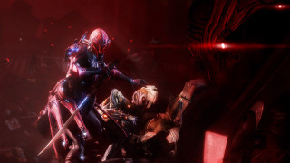 Person motorcycle dark room red - red light free wallpaper for desktop