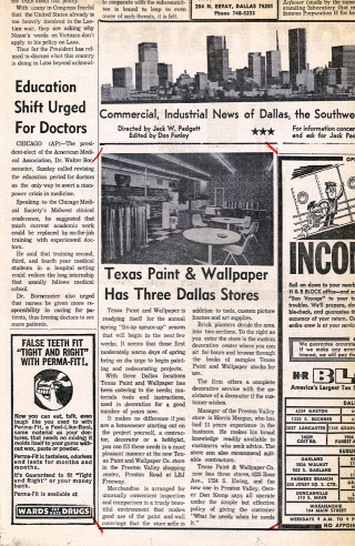Newspaper city background clipping article - 1 9 6 0 s free wallpaper for mobile