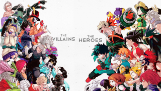 Cartoon characters villains heroes white - a group of cartoon characters free wallpaper