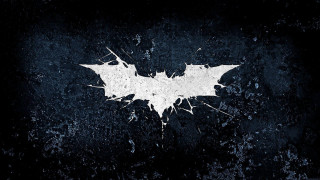 Batman logo black background white 3 - a batman logo free wallpaper