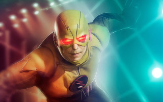 Man yellow suit red eyes - a yellow suit free wallpaper