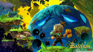 Boy girl forest blue ball - 2 d game art free wallpaper for desktop