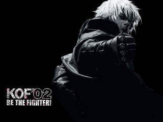 Man gun black background kof02 - poster art free wallpaper for desktop