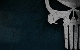 Black white skull wall background 2 - a white skull free wallpaper