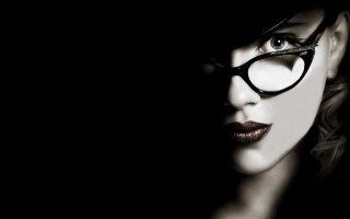 Woman glasses darkbackground dirckcrabeth filmnoir - film noir free wallpaper