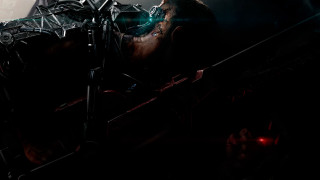 Eddie mendoza futuristic helmet microphone - a red light free wallpaper