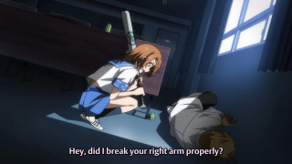 Kneeling person gun floor room - kyoani free wallpaper