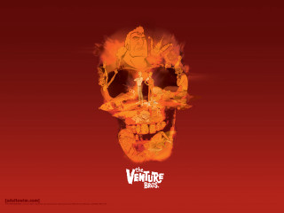 Skull flames red background words - clark voorhees free wallpaper