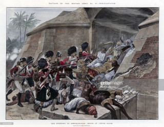 Battle men uniforms weapons ground - an illustration free wallpaper