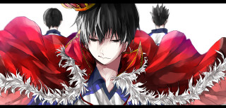 Man crown red cape royalty - a crown free wallpaper