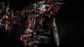 Black red abstract illusionism digital - abstract illusionism free wallpaper