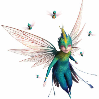 Fairy green wings body tail - a fairy free wallpaper for tablet