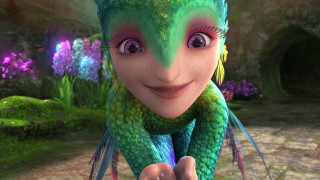 Cartoon character green purple hair - hair free wallpaper