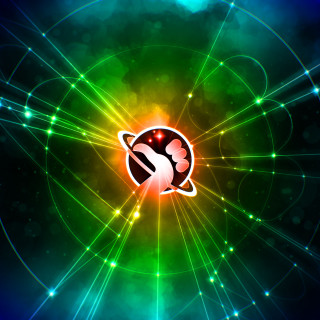 Colorful background space rocket star - free stars wallpaper for tablet