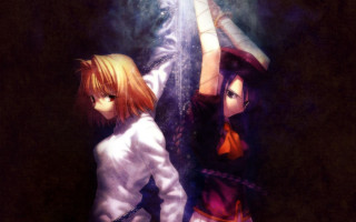 Anime characters dark background light - a light shining free wallpaper for desktop