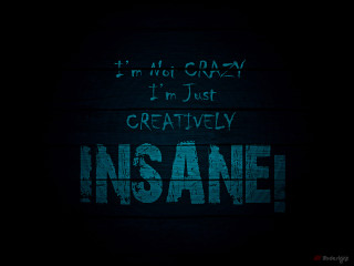 Wooden wall graffiti insane message - shock art free wallpaper