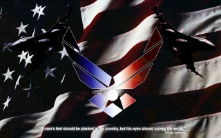Military flag emblem president quote 2 - free aesthetic wallpaper