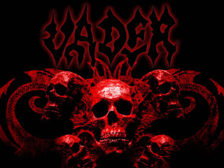 Red skull black background red 2 - dark art free wallpaper for desktop