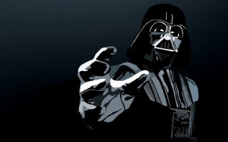 Darthvader hand outline starwars shockart - war free wallpaper