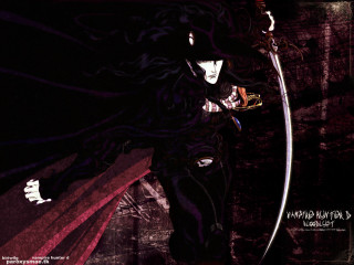 Man sword black outfit red 2 - his body free wallpaper