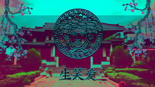 Building woman statue chinese vaporwave - a picture of a building free wallpaper