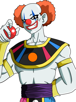 Cartoon clown mask wig red - a red ball free wallpaper for mobile