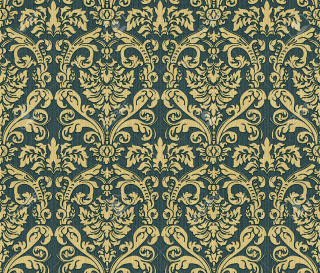 Blue yellow wallpaper pattern stock - earnst haeckel free wallpaper