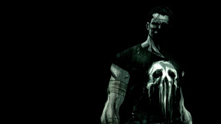 Man skull chest knife black - bill sienkiewicz free wallpaper