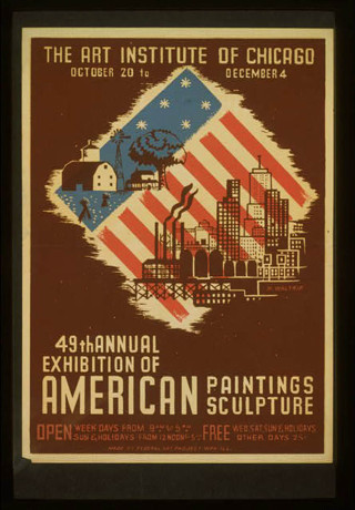 American painting sculpture exhibition chicago - american scene painting free wallpaper for mobile
