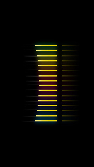 Black background yellow red stripe - a white stripe free wallpaper for mobile