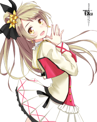 Girl longhair white shirt black - rococo free wallpaper for mobile