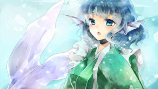 Anime blue hair green dress - a green dress free wallpaper