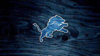 Detroit lions logo wood dark - a wooden surface free wallpaper for desktop