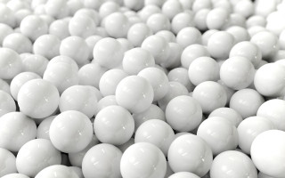 White balls black white background - a large group free wallpaper for desktop