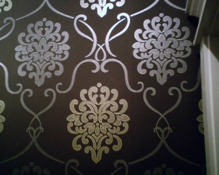 Bathroom wall pattern toilet sink - in the background free wallpaper