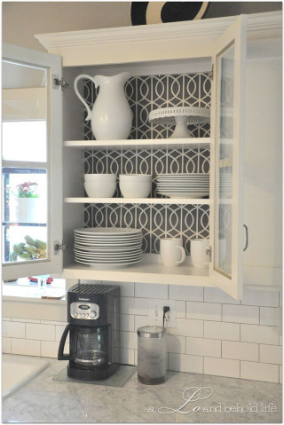 Kitchen cabinet dishes cups coffee - evaline ness free wallpaper for mobile