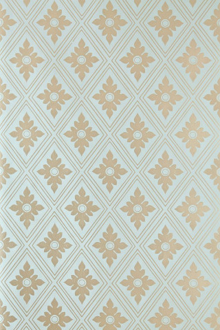 Squares flowers wall pattern design - art deco free wallpaper for mobile
